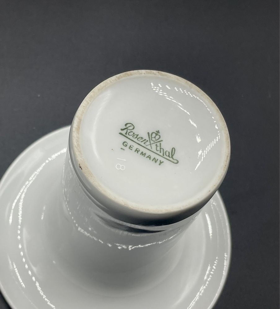 Par de casticais Rosenthal porcelana