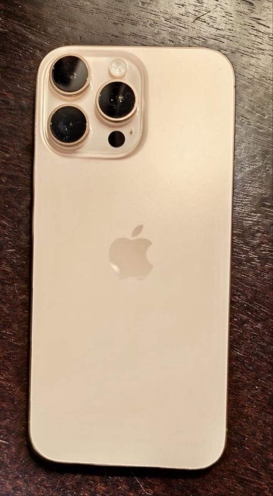 iPhone 16 Pro Max Titânio Deserto