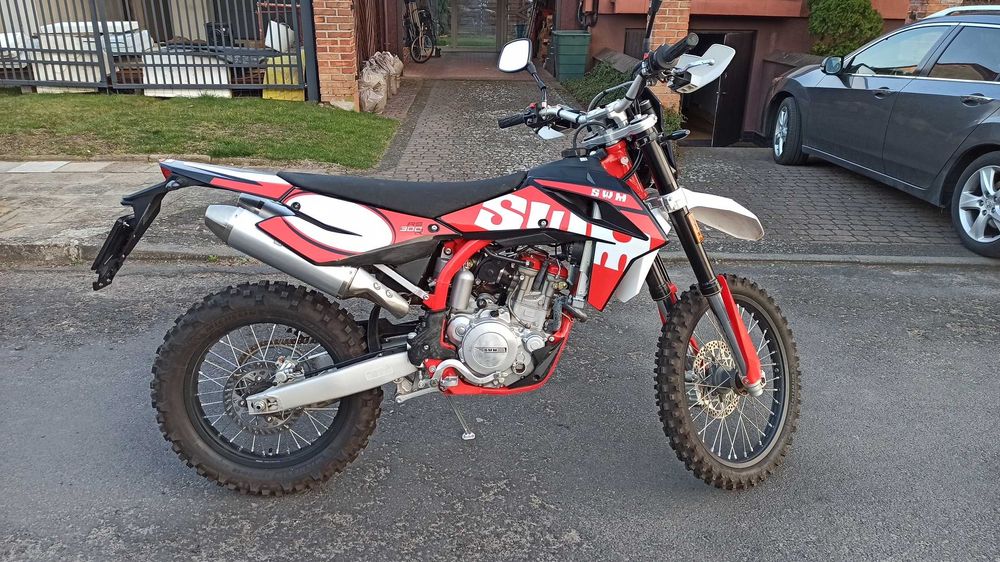 Motocykl Enduro SWM 300 RS 2019r.