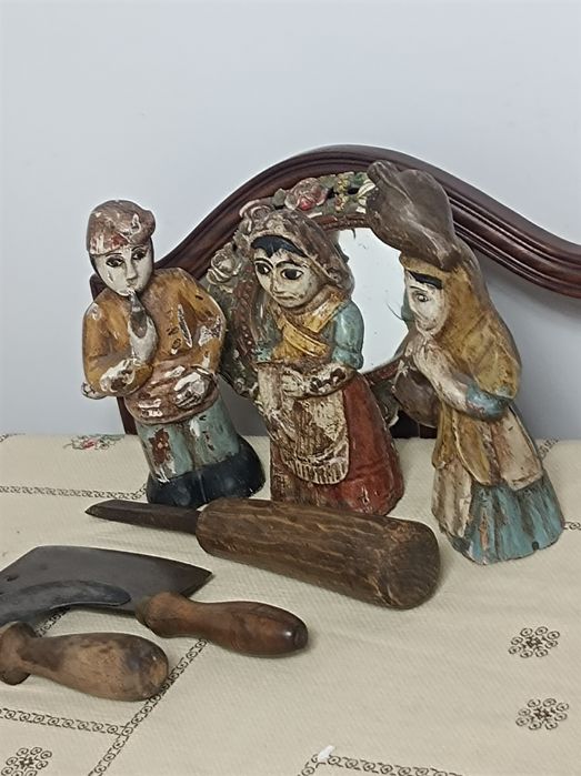 Rzeźba w drewnie.Sztuka naiwna . Etnografia.Antyk