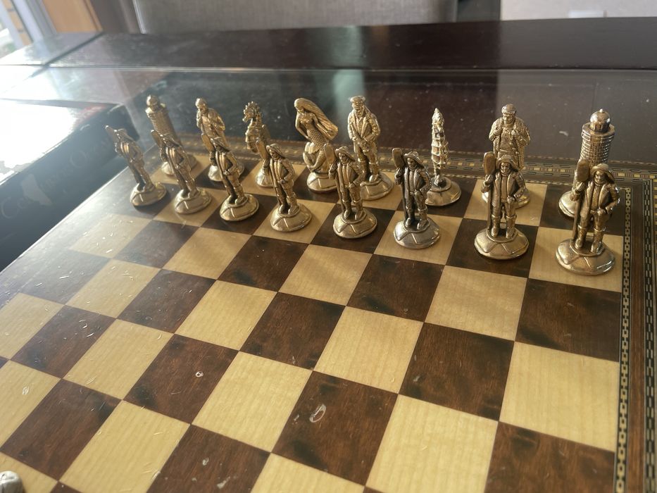 Tabuleiro de Xadres - temático tesouros dos oceanos