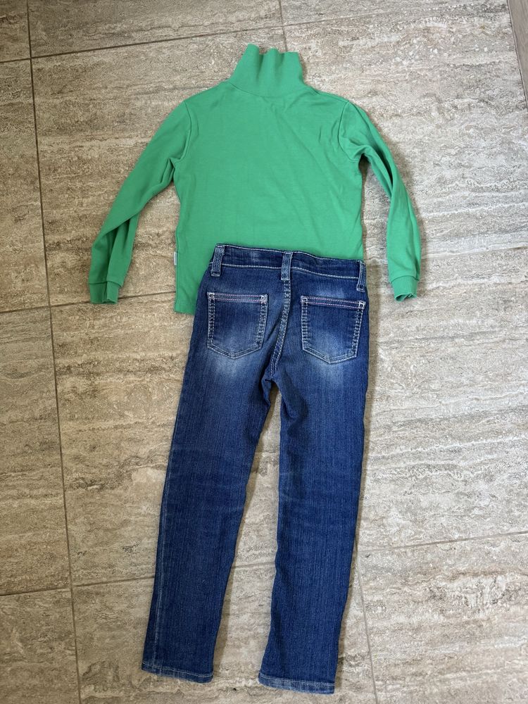 Костюм штани гольф кофта джинси 116 см Next Reserved Zara