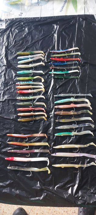 Amostras para pesca ao robalo
