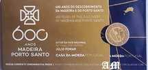 PORTUGAL - 2€ 600 Anos do Descobrimento da Madeira e  P. Santo - PROOF