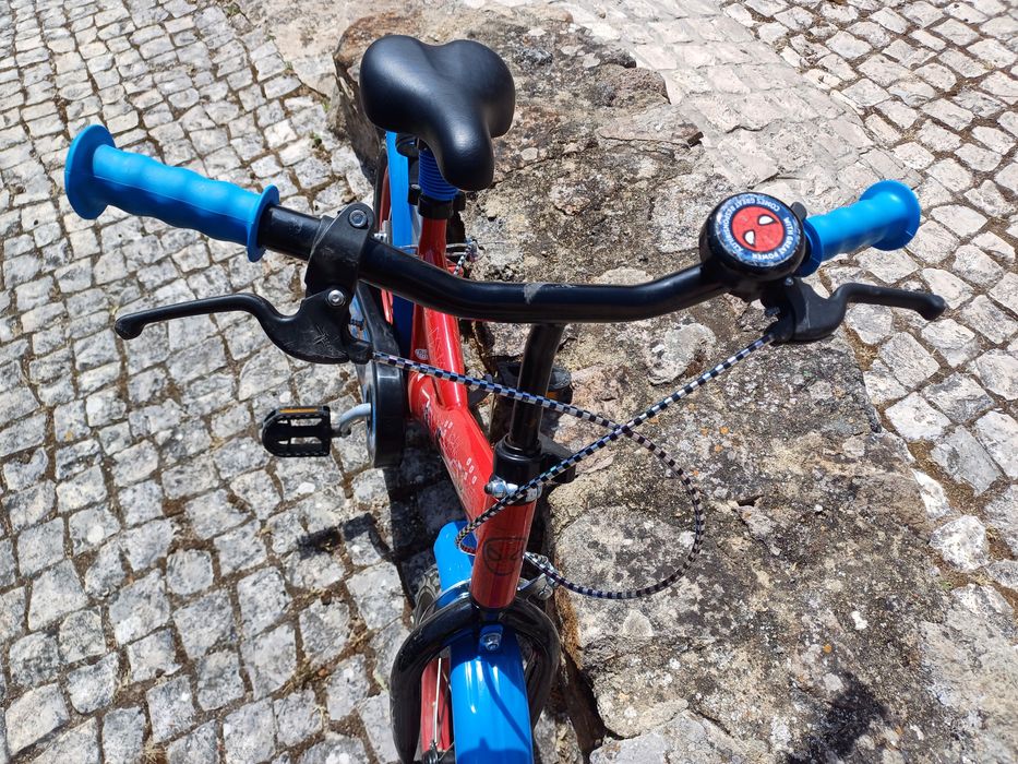Bicicleta criança Spiderman
