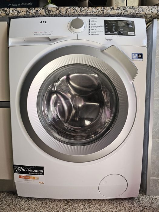 Maquina Lavar roupa AEG 6000 8Kg
