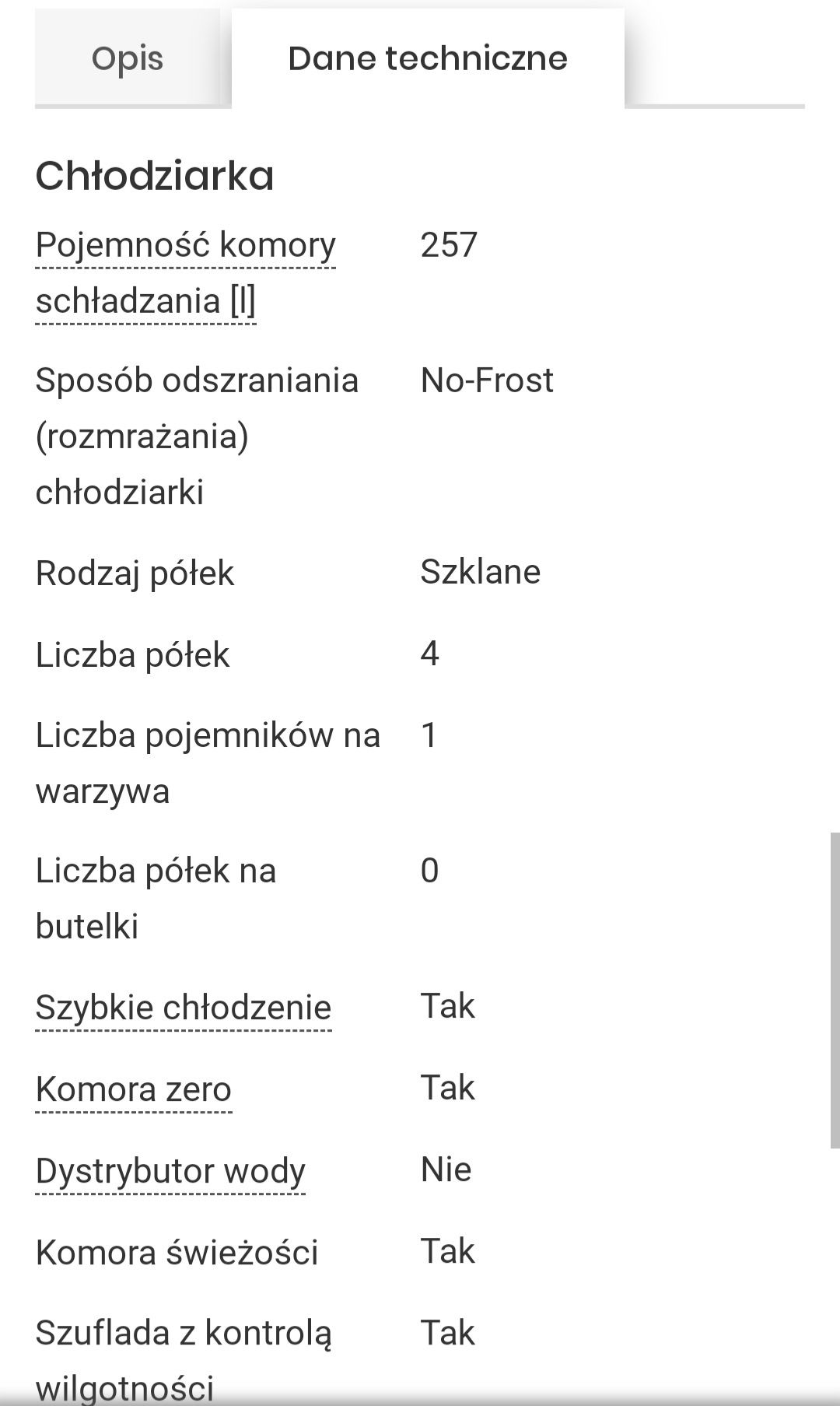 Lodówka whirlpool W9 nofrost 60x201 zamrażalnik 3 szuflady zamrażarka