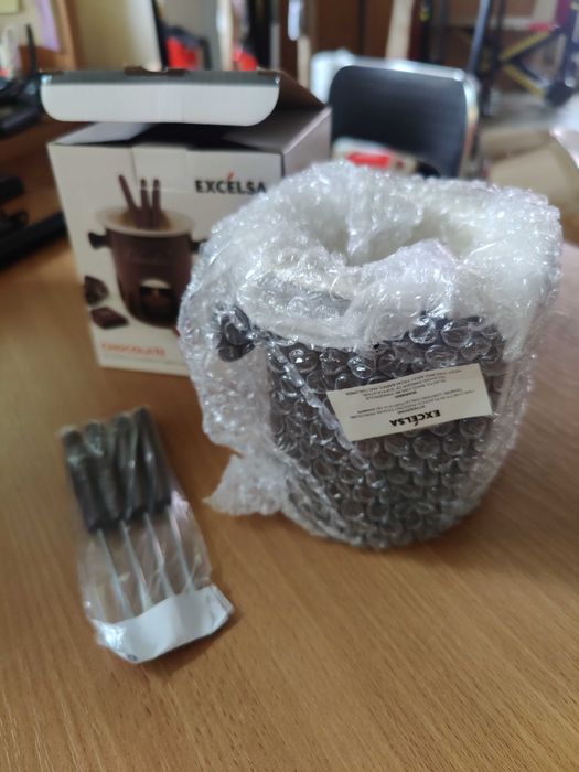 Excelsa chocolate zestaw do fondue czekoladowego