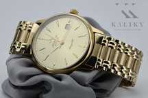 Złoty zegarek Atlantic 14k 585 z bransoletą męski mw003y&mbw006yo Wr