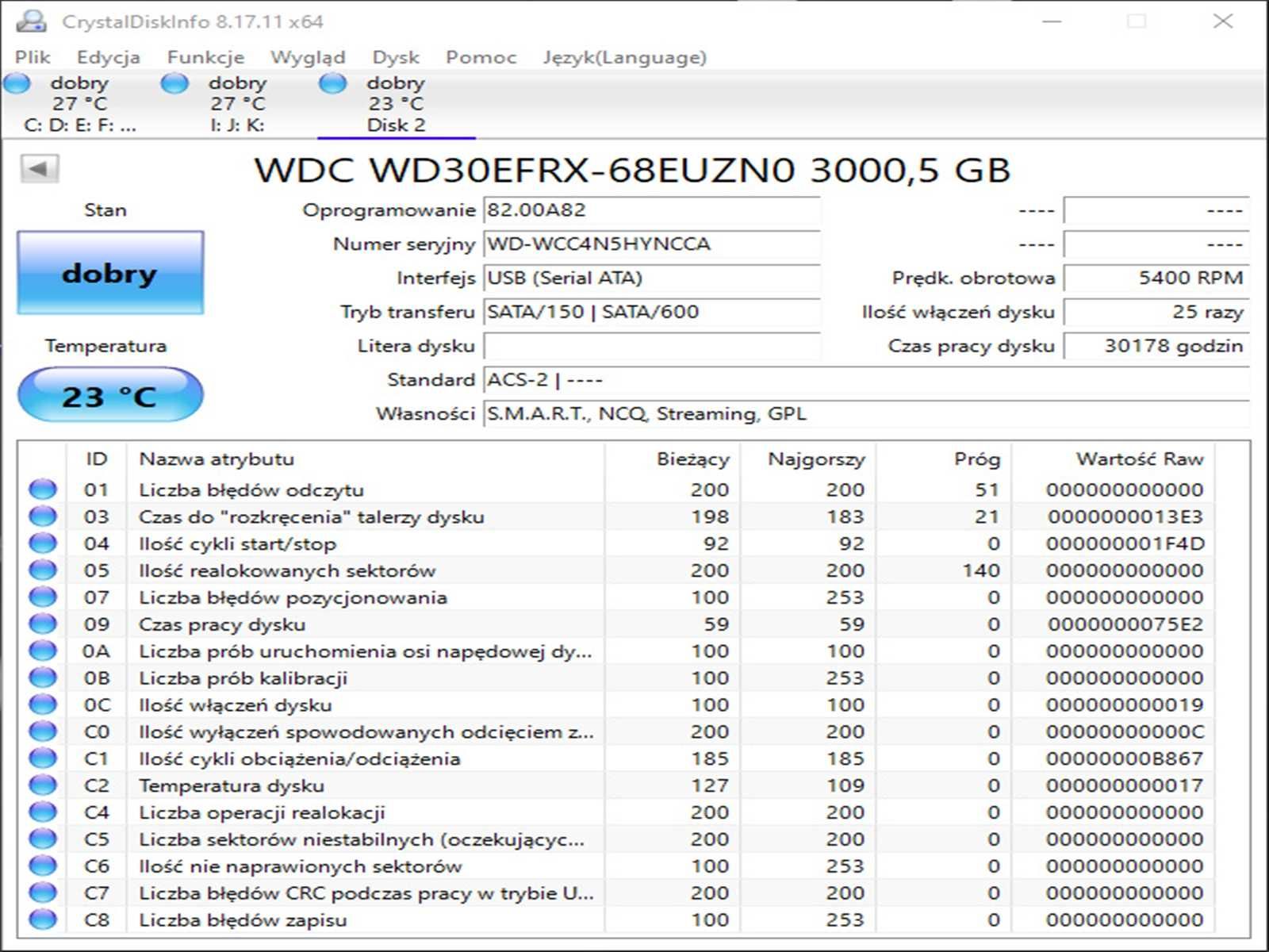 HDD 3TB WD Red 3.5"