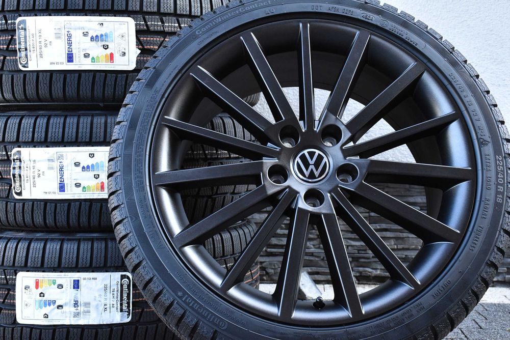 Koła zimowe OEM Audi A3 S3 VW Golf Skoda Octavia Seat Cupra Leon 18"