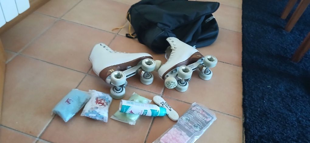 Patins patinagem artística
