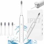 Szczoteczka Soniczna Do Zębów X3 Biała + 4 Końcówki Kabel Usb