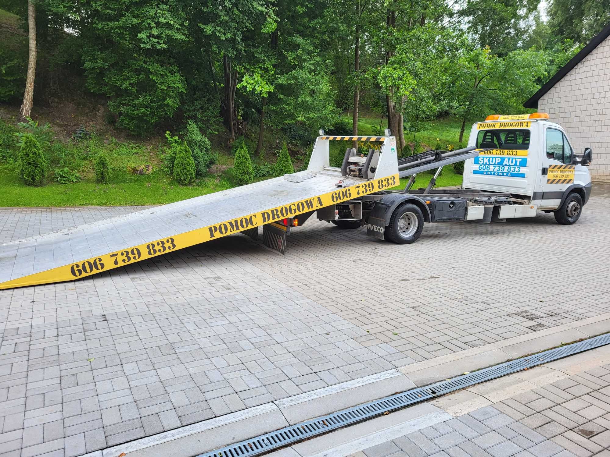 Pomoc drogowa holowanie laweta hds transport aut maszyn i kontenerów.