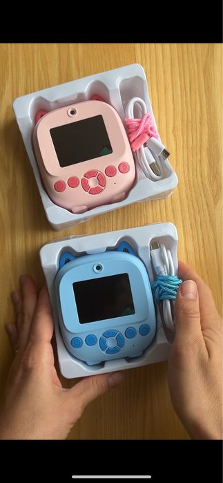 Дитячий фотоапарат принтер детский