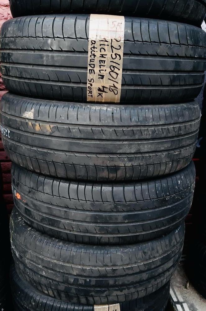 225 60 18 michelin latitude sport 4 штуки протектор 65%