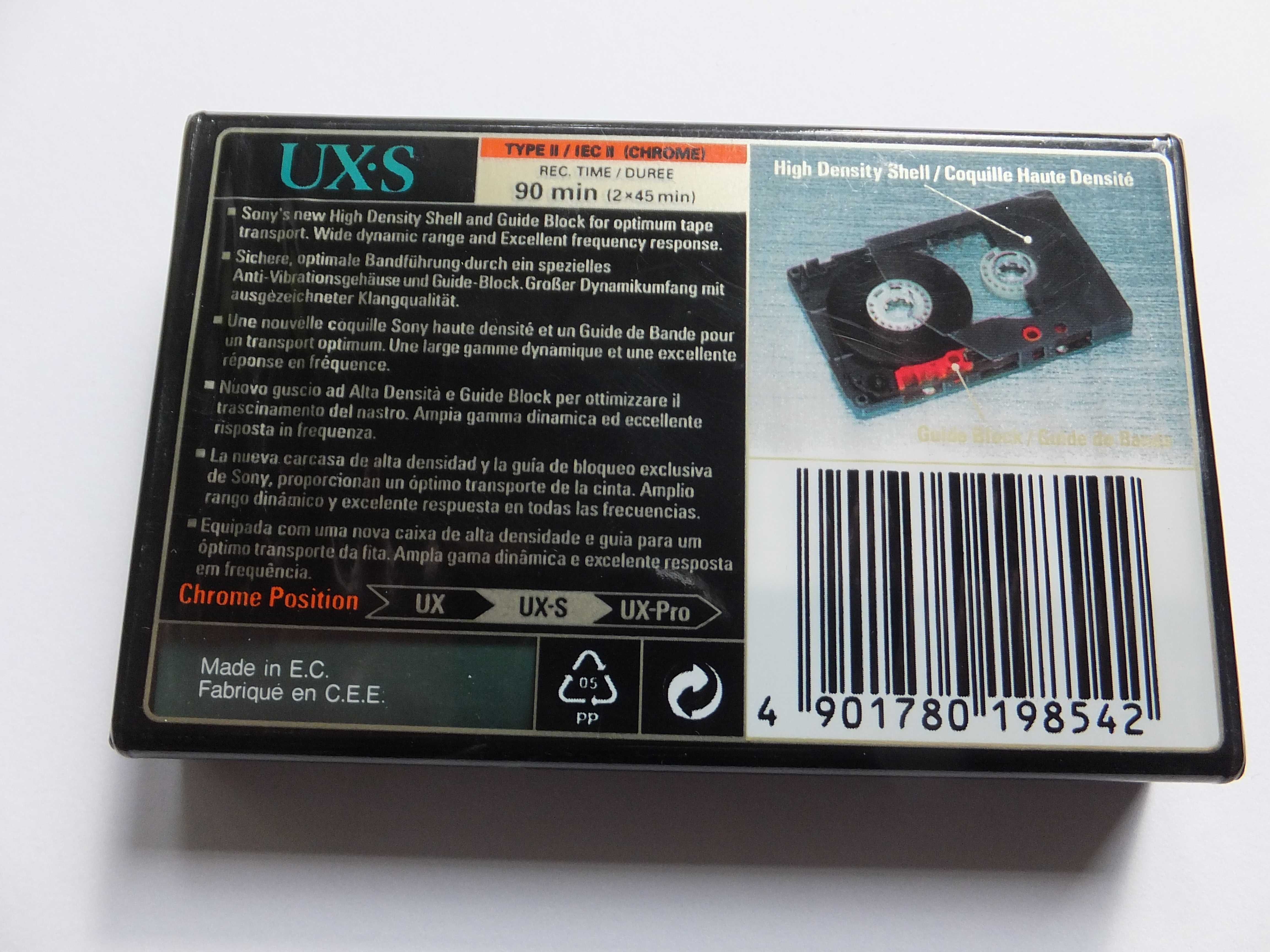 Kaseta magnetofonowa Sony UX-S 90