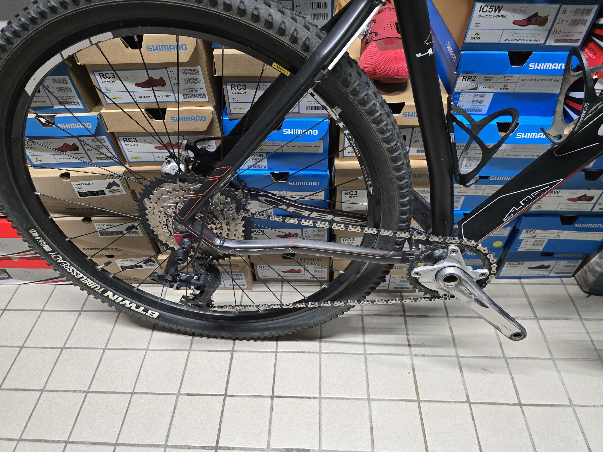 Orbea alma 29 L com fox