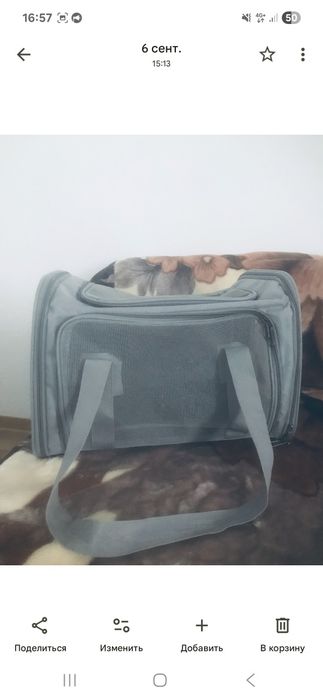 Переноска для котов