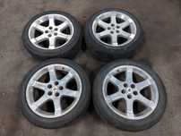 KOŁA KOMPLET FELGI OPONY LETNIE BBS 5X112 8Jx17 ET32 FI57,1 225/45R17