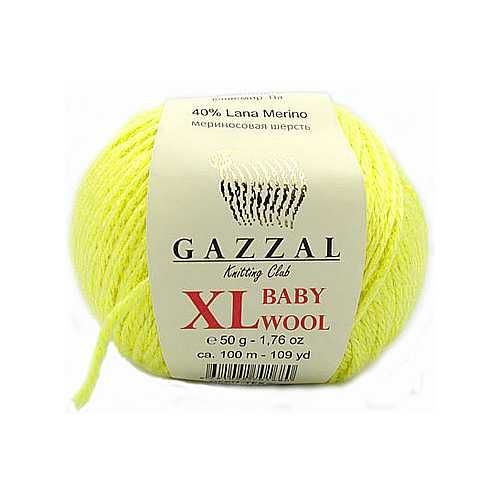 Пряжа Газзал Беби Вул XL, Gazzal Baby Wool XL