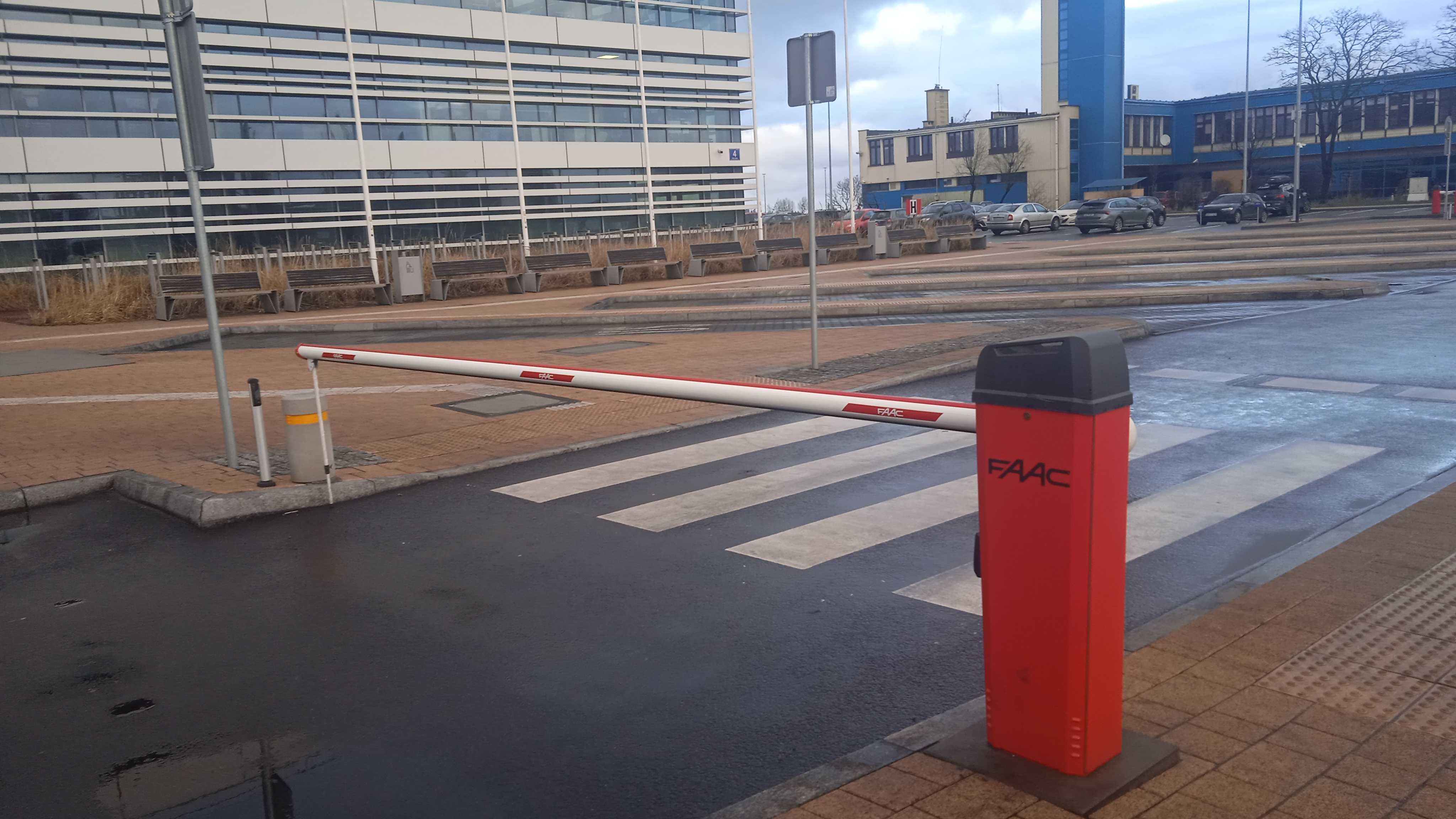 SZLABAN PARKINGOWY-Szlabany-Ramię do szlabanu - Sprzedaż Montaż Serwis