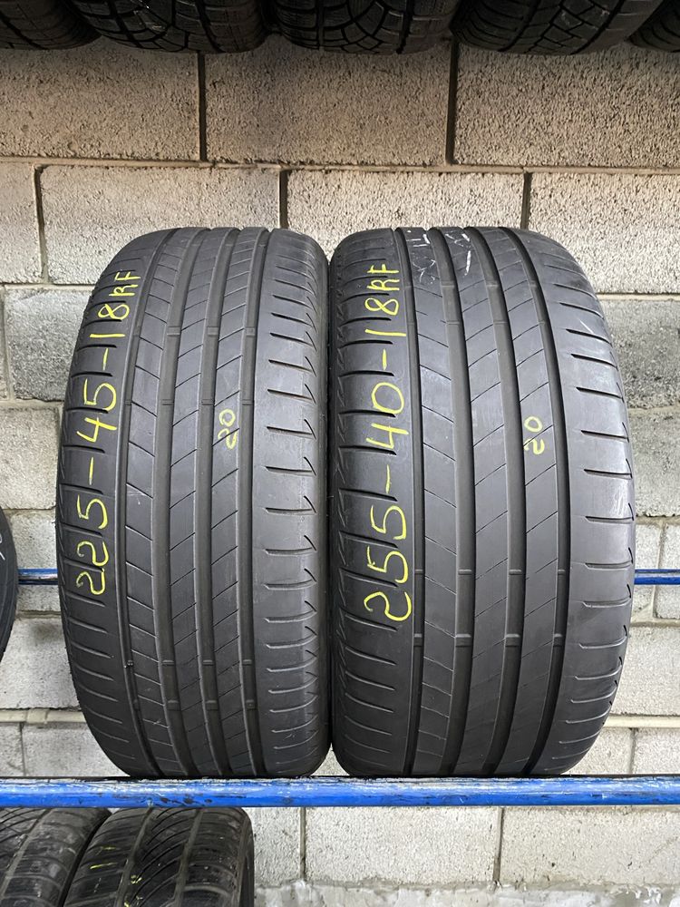 Різноширокі шини 225/45R18 i 255/40R18 (RF) BRIDGESTONE