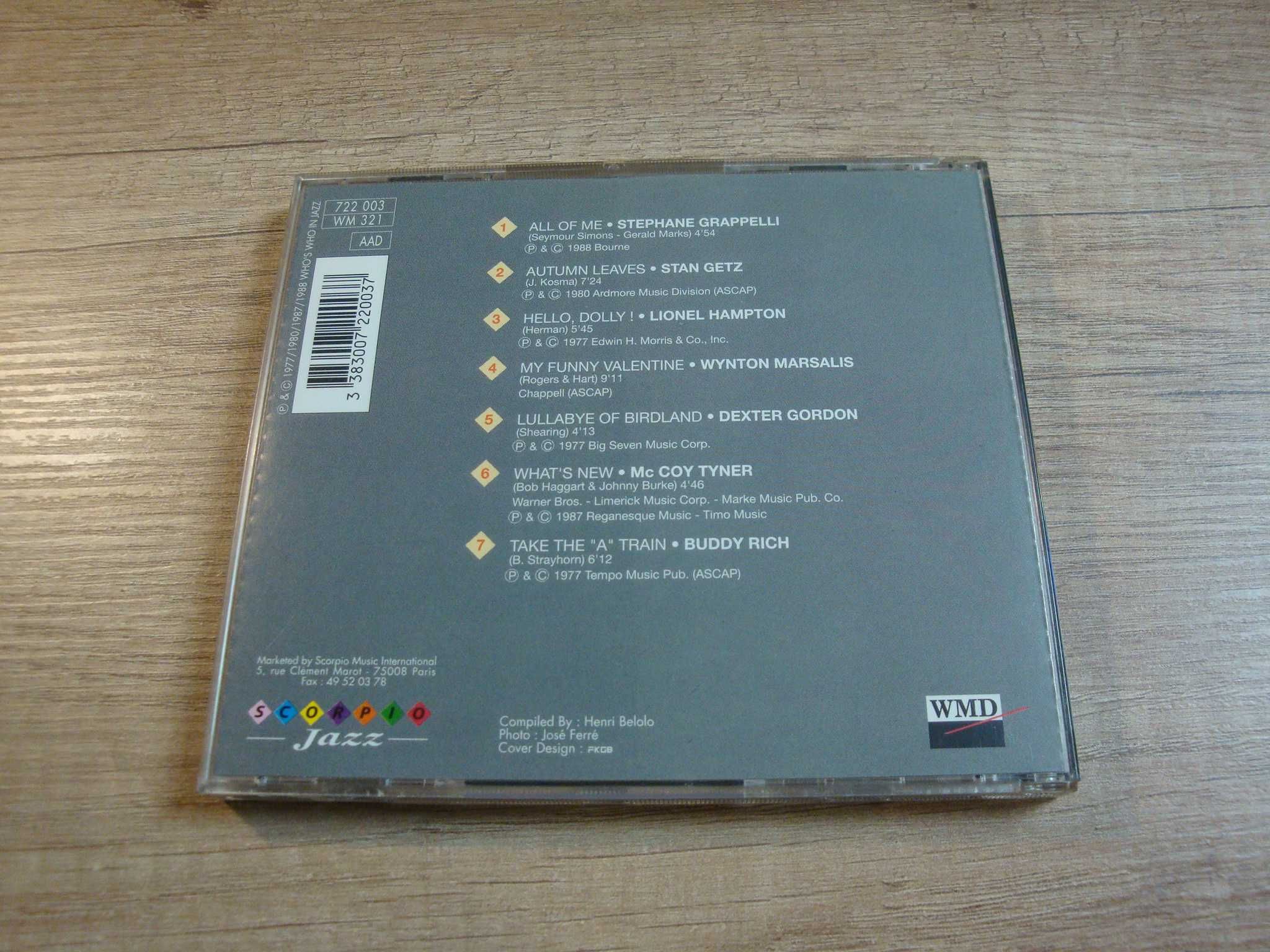 Jazz All Stars CD Stan Getz Lionel Hampton Dexter Gordon