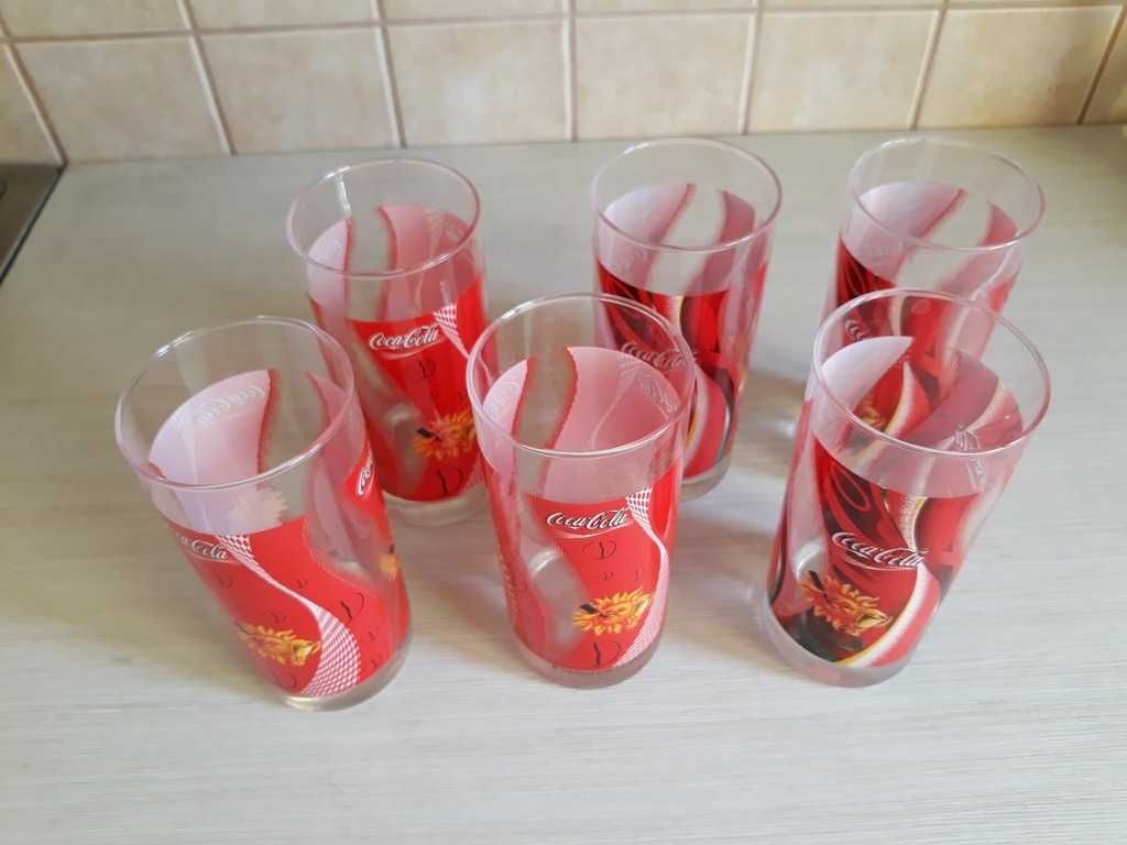 Szklanki Coca-Cola - komplet 6 sztuk
