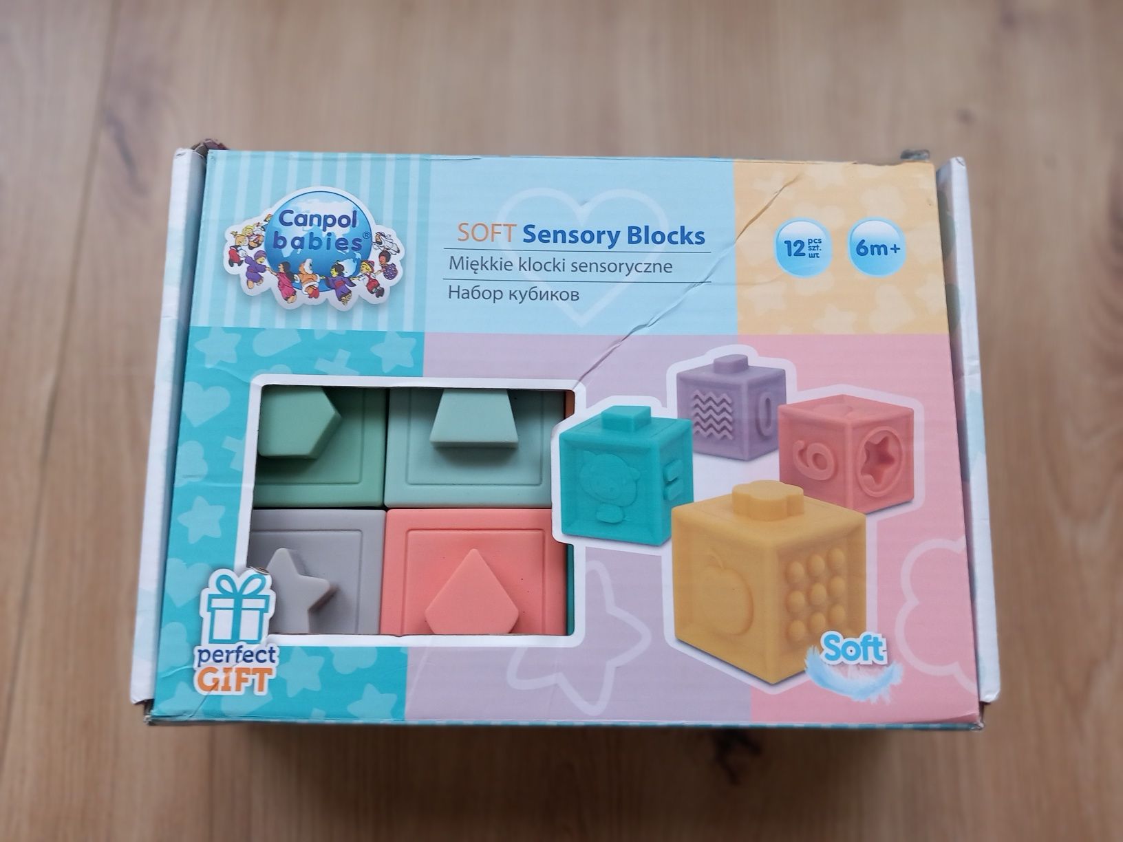 Miękkie klocki sensoryczne