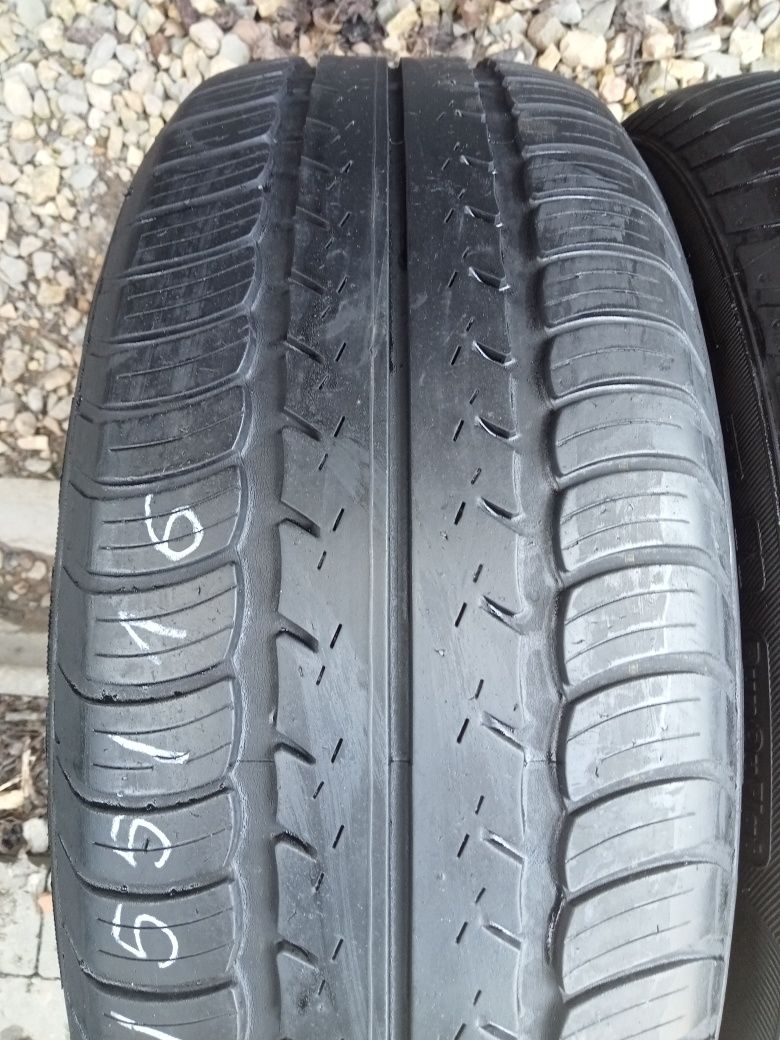 2x Opony Używane Letnie 195/55R16 Goodyear