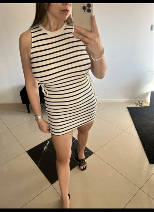 Sukienka damska w paski S Cropp