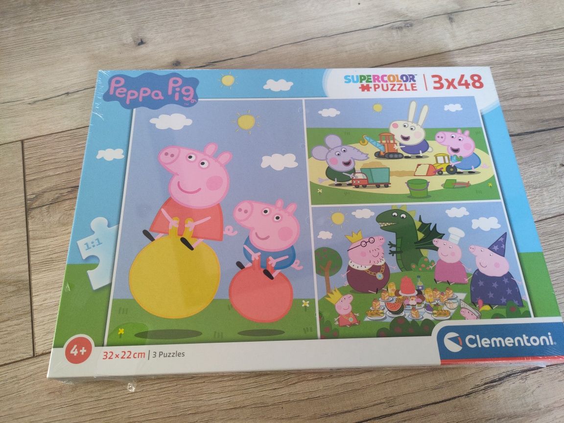 Puzzle clementoni nowe układanki Peppa świnka pig