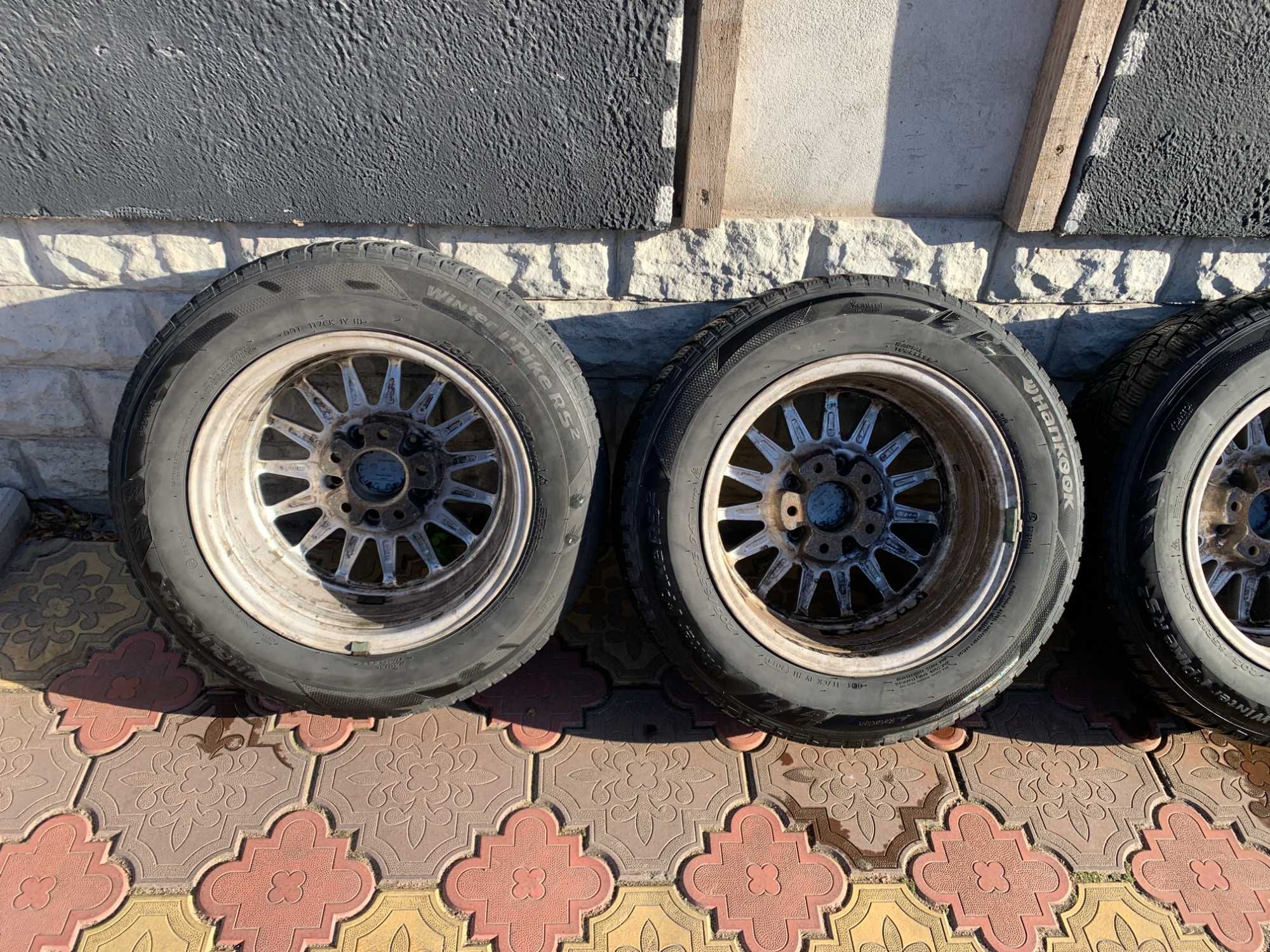 Диски BMW E39 R15 5x120 7,5J ET13 Hankook Winter i*Pike RS2 205/65R15