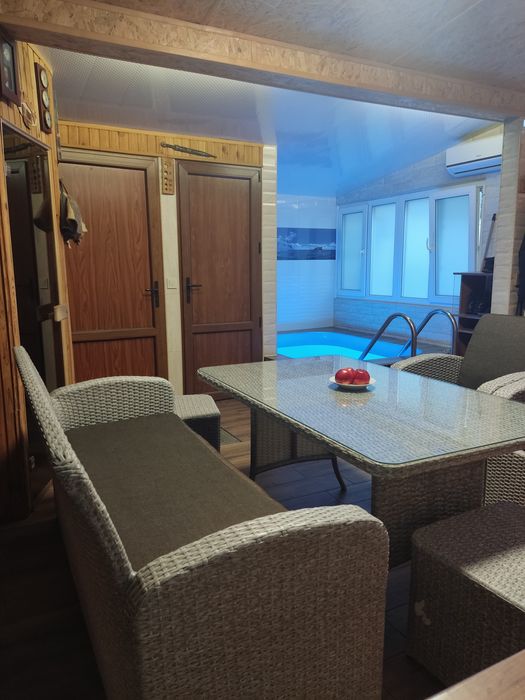 Баня + бассейн +мангал аренда на Адмиральском