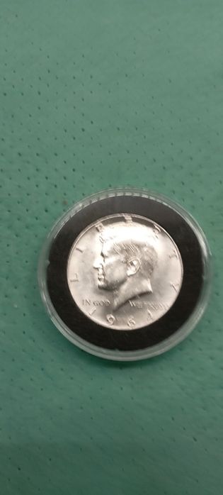 Moneta srebrna pół dolarowa