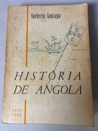 Livro - HISTÓRIA DE ANGOLA - Norberto Gonzaga - Raro 1963