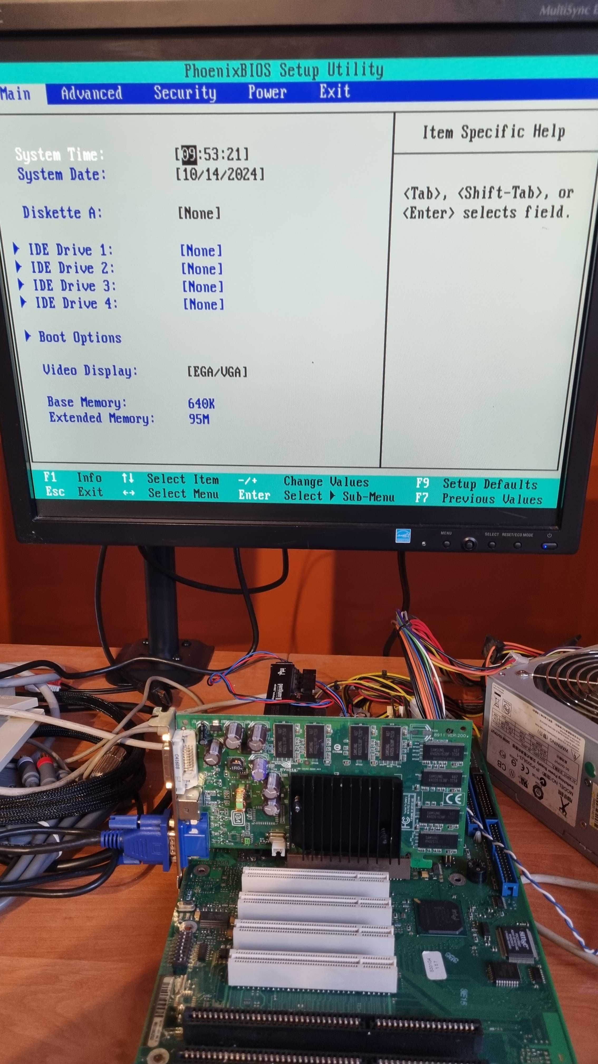 Retro płyta główna do komputerów Siemens Nixdorf D1156 pamięć grafika
