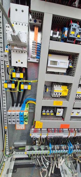 12 SZAFA ELEKTRYCZNA skrzynka metalowa rozdzielnia 120x40x180