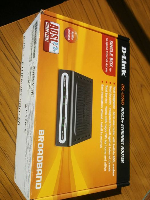 Маршрутизатор D-Link DSL-2500U