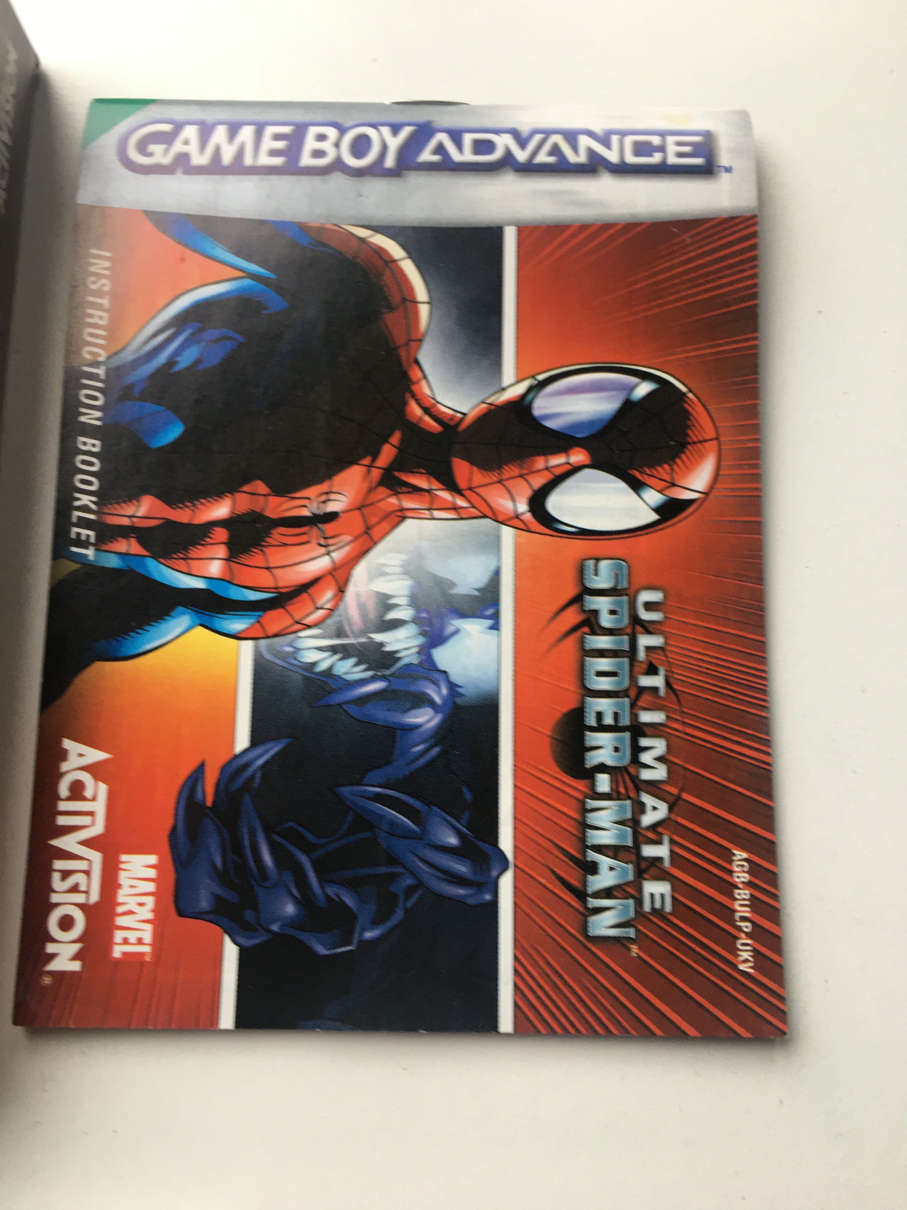 Gra Spider - man Ultimate GBA Gameboy Nintendo