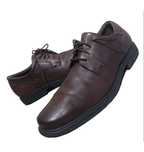 Мужские кожаные качественные туфли rockport adiprene by adidas