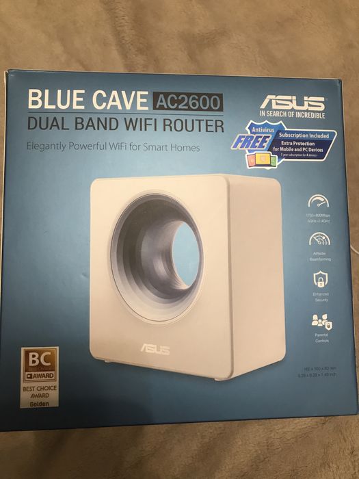 Роутер asus blue cave ac2600