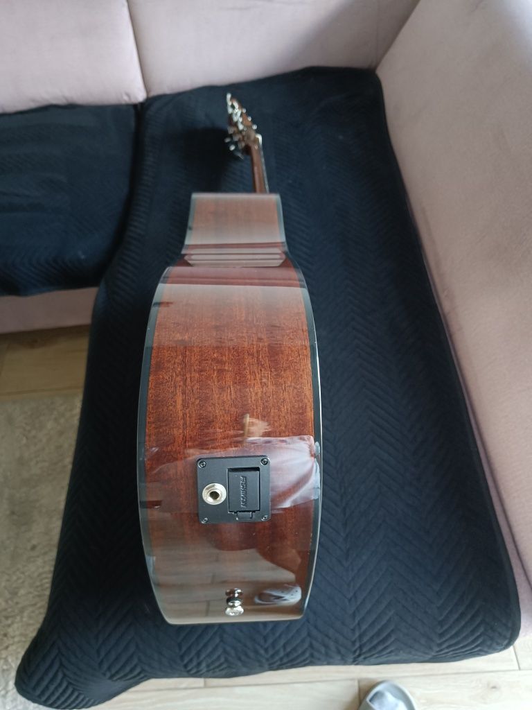 Gitara leworęczna elektro-akustyczna Fender