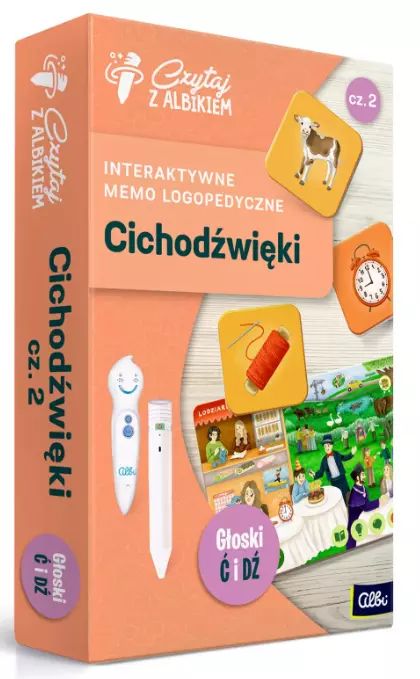 Memo logopedyczne. Cichodźwięki, część 2. Albi