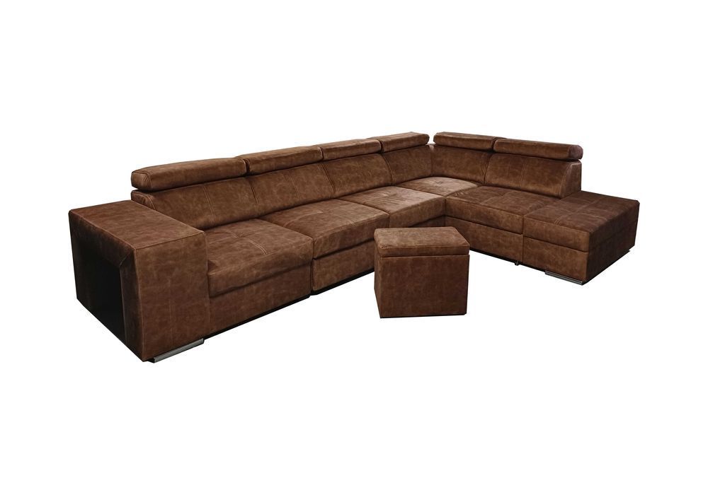 Rozkładany narożnik MALAGA z funkcją spania i pojemnikiem Dostawa