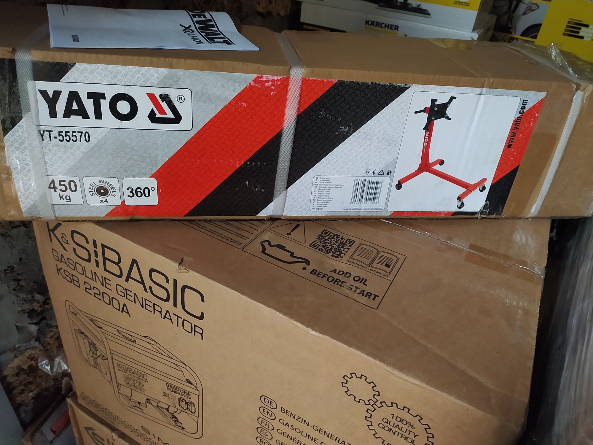 Стенд для вивішування двигуна до 450 кг YATO YT-55570 внаявності!!!