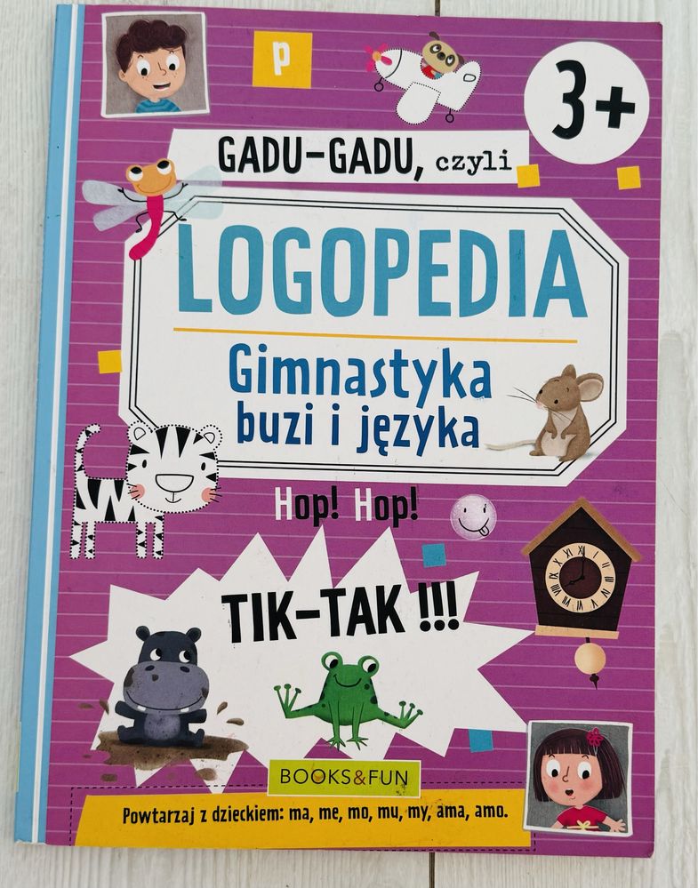 Logopedia gimnastyka jezyka 3+