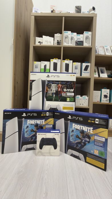 Sony Playstation 5 Slim Standard/Digital Edition 1TB SSD bundles-NOVO