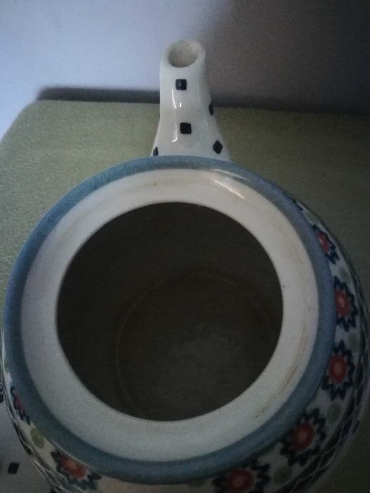 Czajniczek do herbaty 1L Ceramika Bolesławiecka